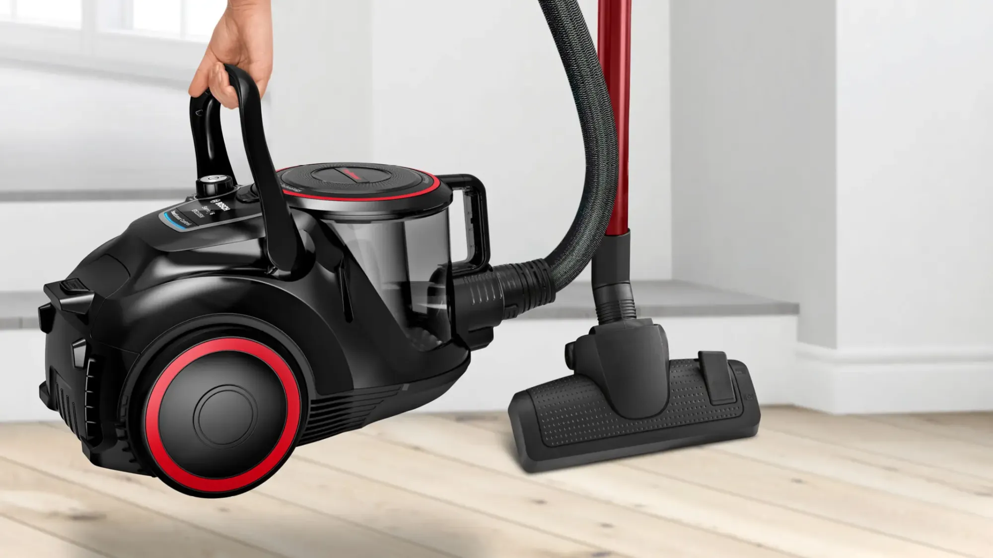 Série 6 Aspirateur sans sac Noir BGS41POW1