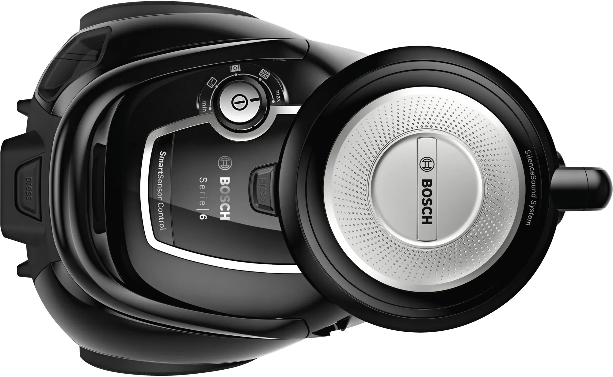 Série 6 Aspirateur sans sac ProSilence Noir BGS41SIL66