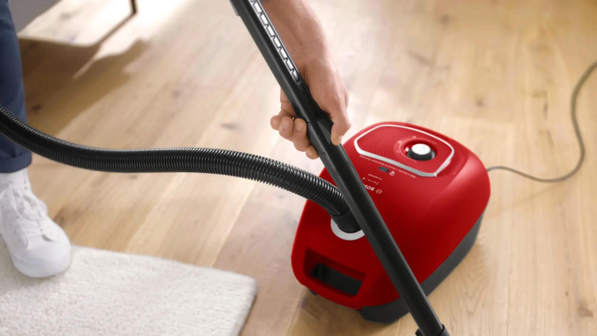 Série 4 Aspirateur avec sac ProAnimal Rouge BGB41PET1