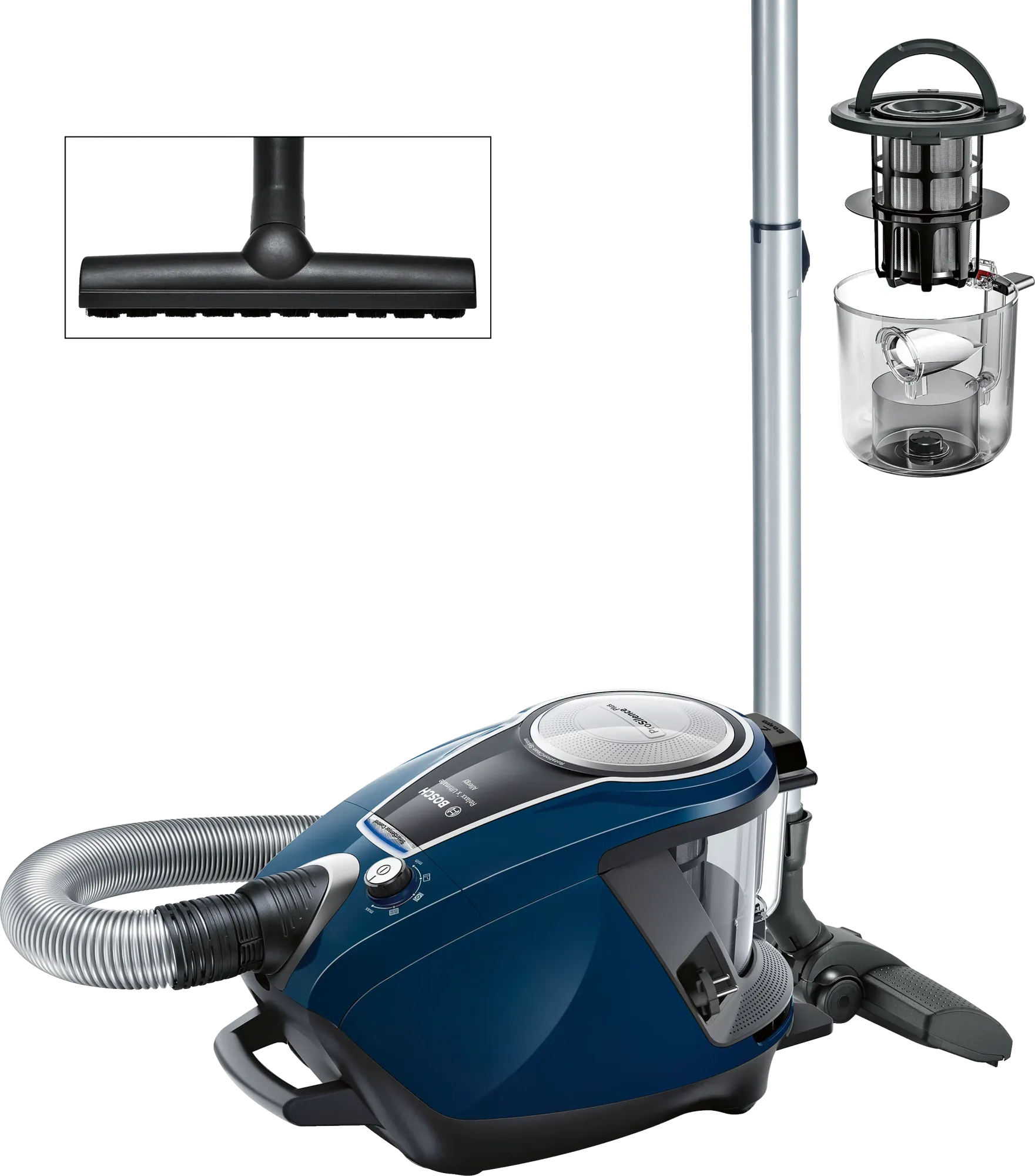 Série 8 Aspirateur sans sac ProSilence Bleu BGS7RCL