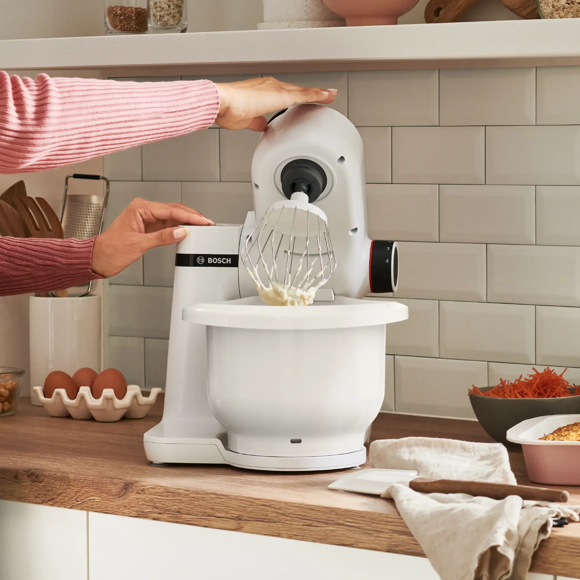 Série 2 Robot pâtissier MUM 700 W Blanc, blanc MUMS2AW00