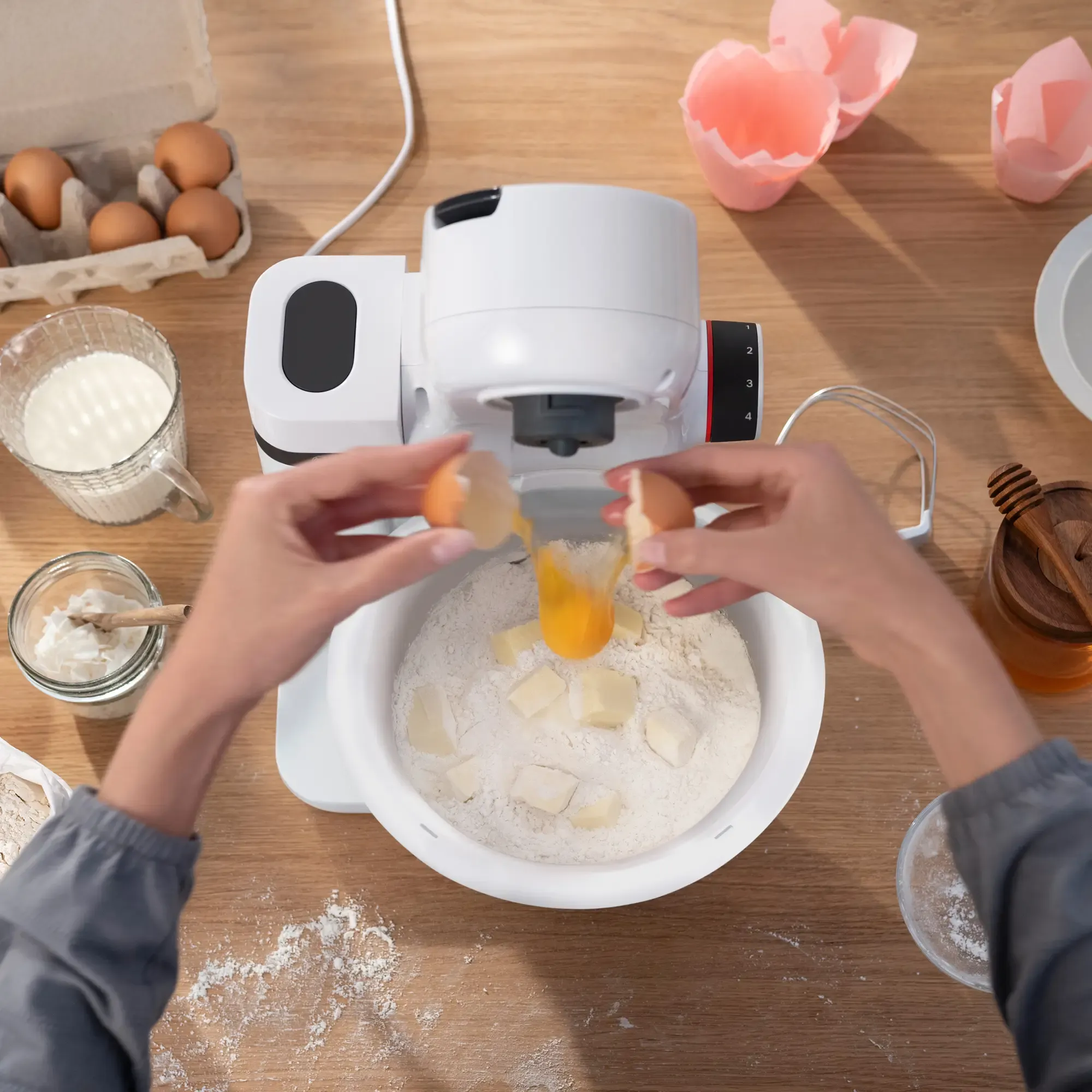 Série 2 Robot pâtissier MUM 700 W Blanc, blanc MUMS2AW00