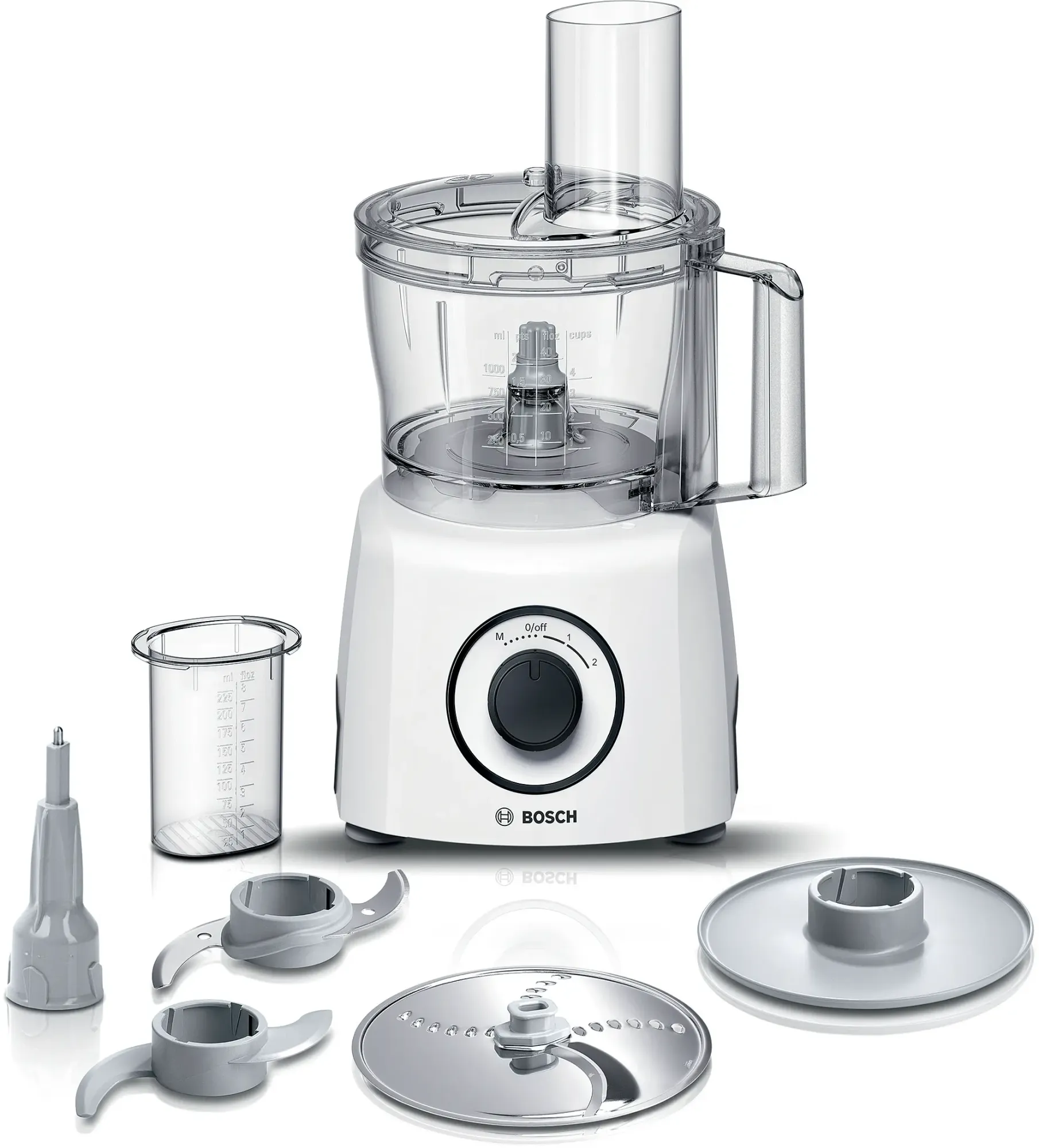 Robot culinaire MultiTalent 3 800 W Blanc, blanc MCM3100W