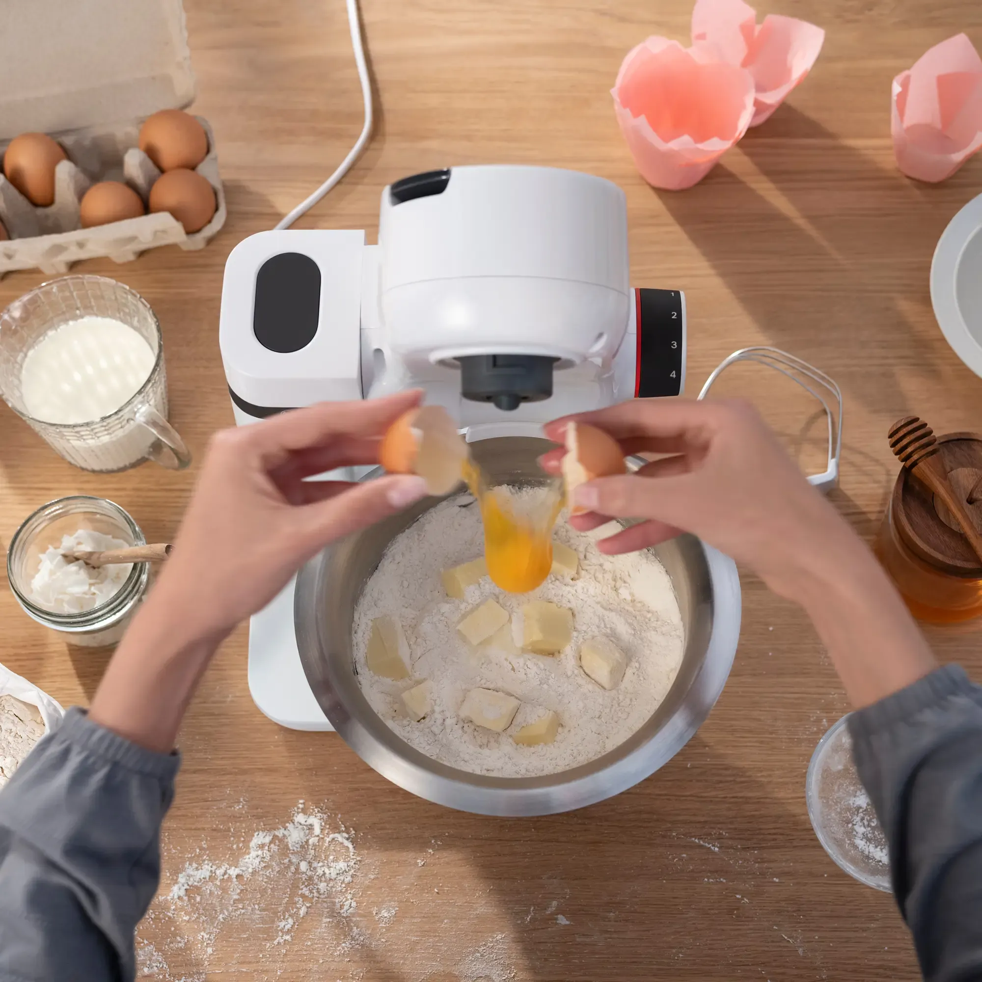 Série 2 Robot pâtissier MUM 700 W Blanc, blanc MUMS2EW00