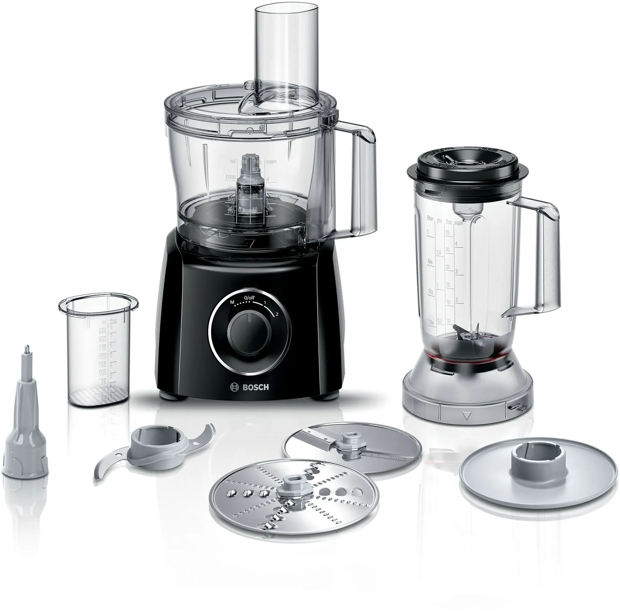 Robot culinaire MultiTalent 3 800 W Noir, noir MCM3201B