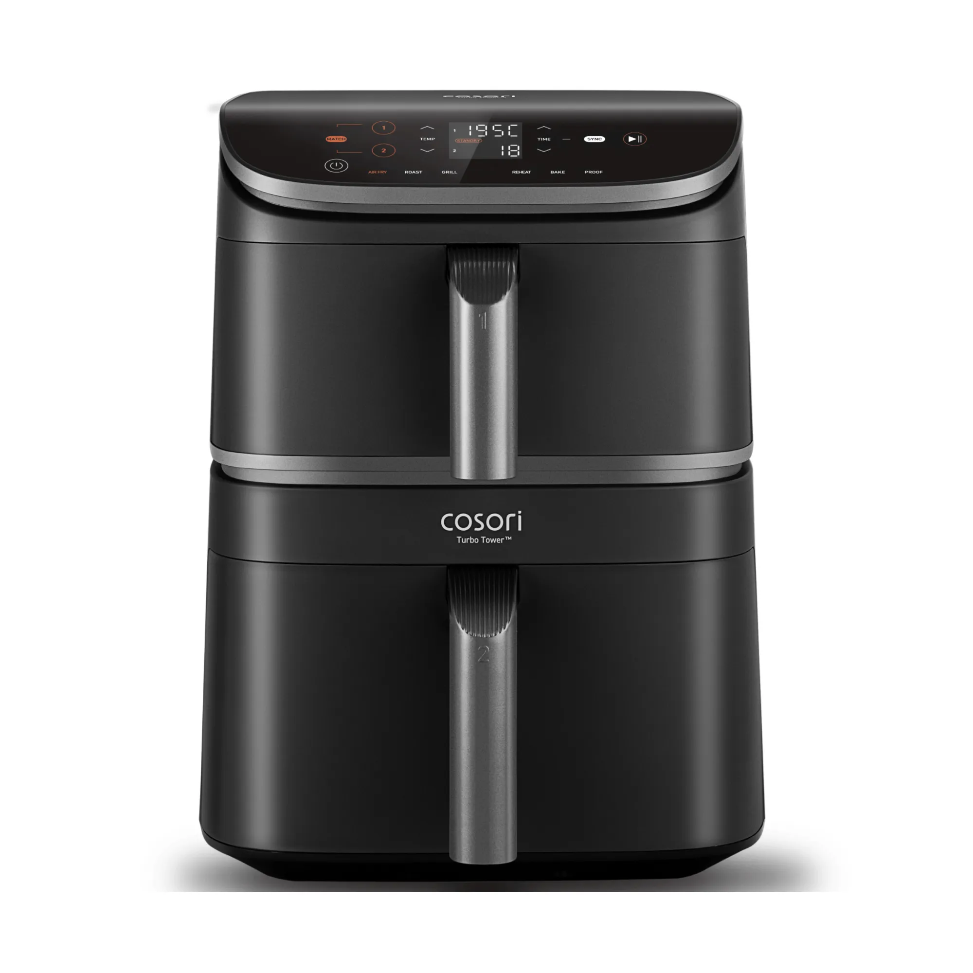 Friteuse à air chaud Cosori Turbo Tower 10,8 L Standard 6 fonctions