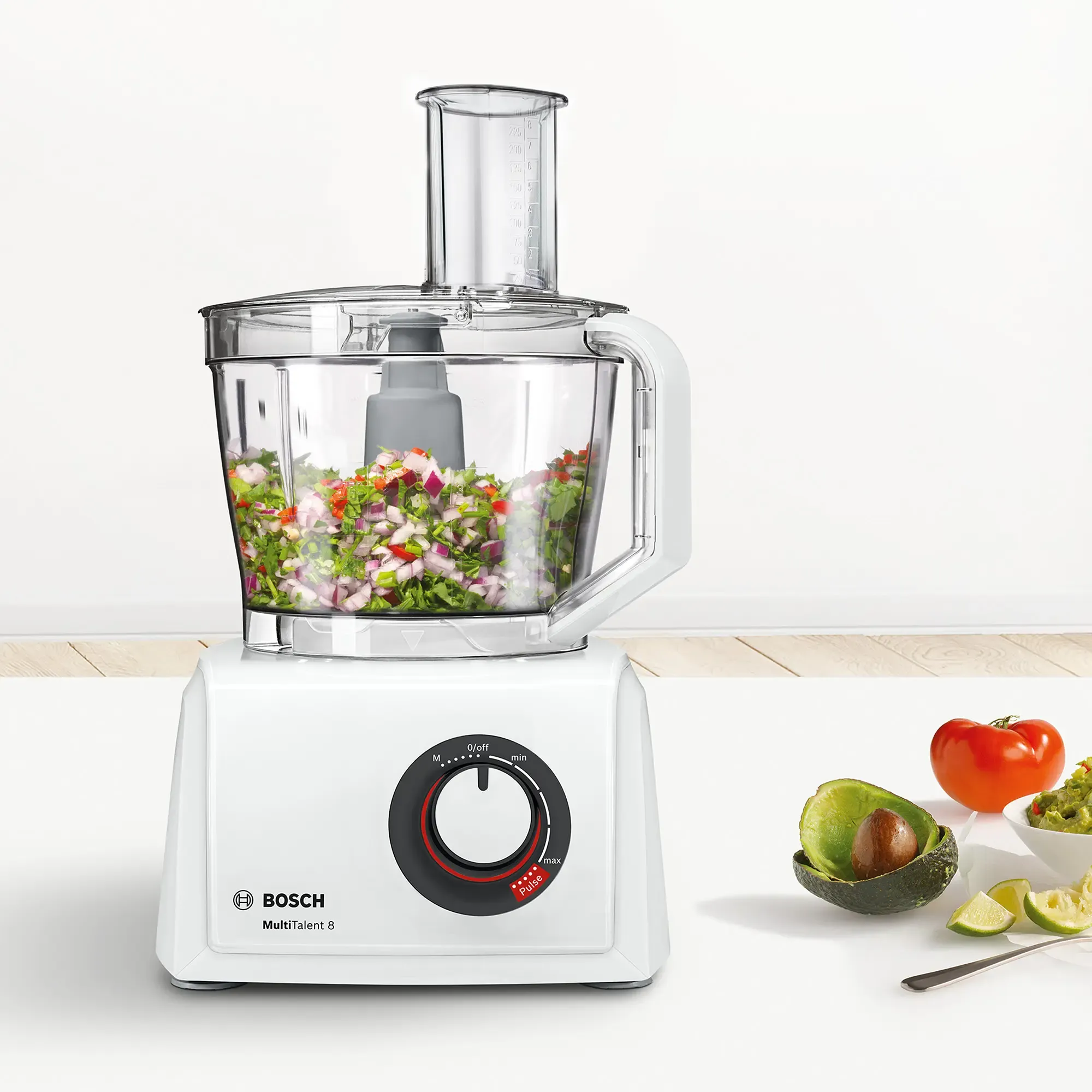 Robot culinaire MultiTalent 8 1000 W Blanc, blanc MC812W501