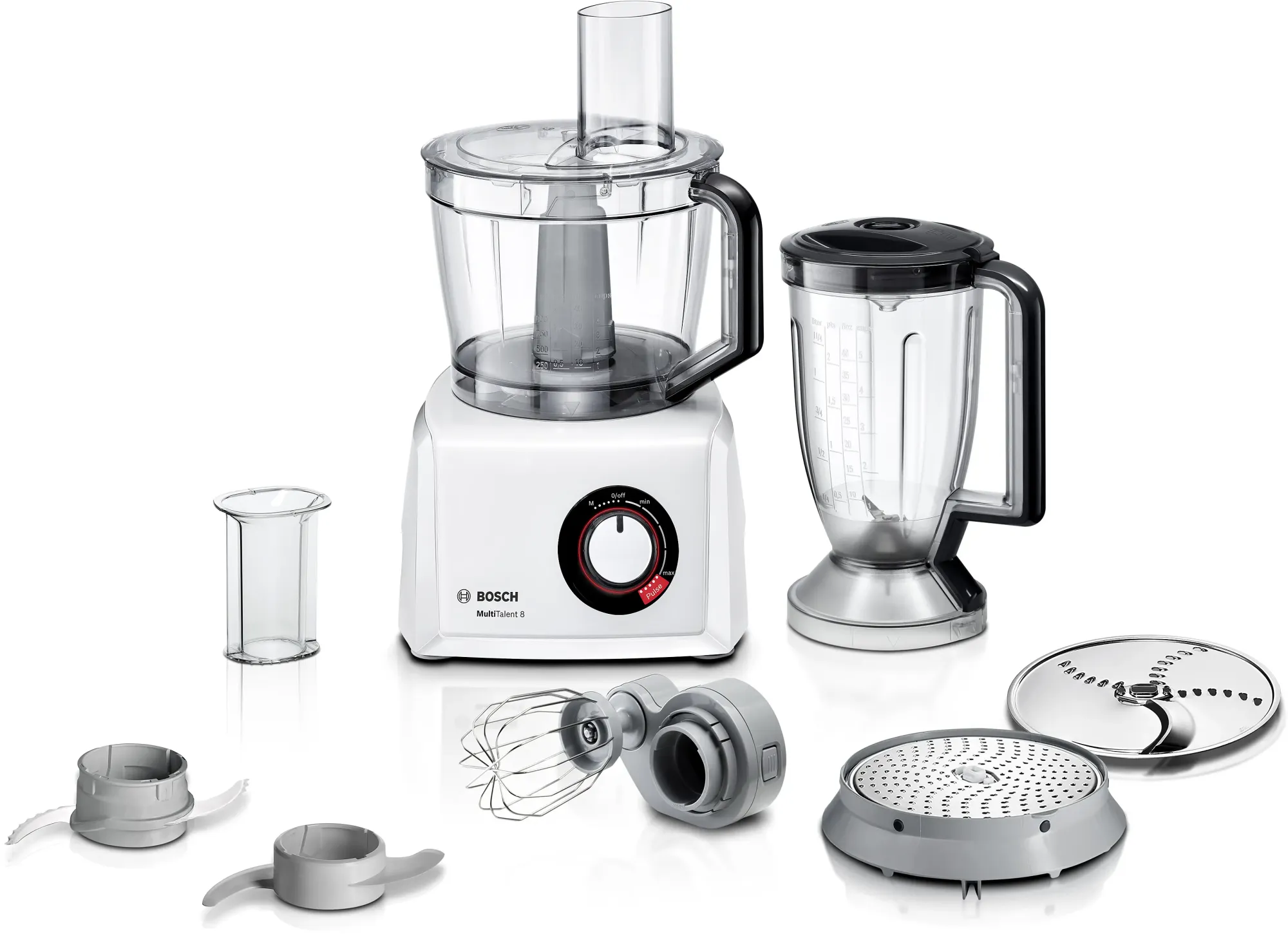 Robot culinaire MultiTalent 8 1000 W Blanc, blanc MC812W501