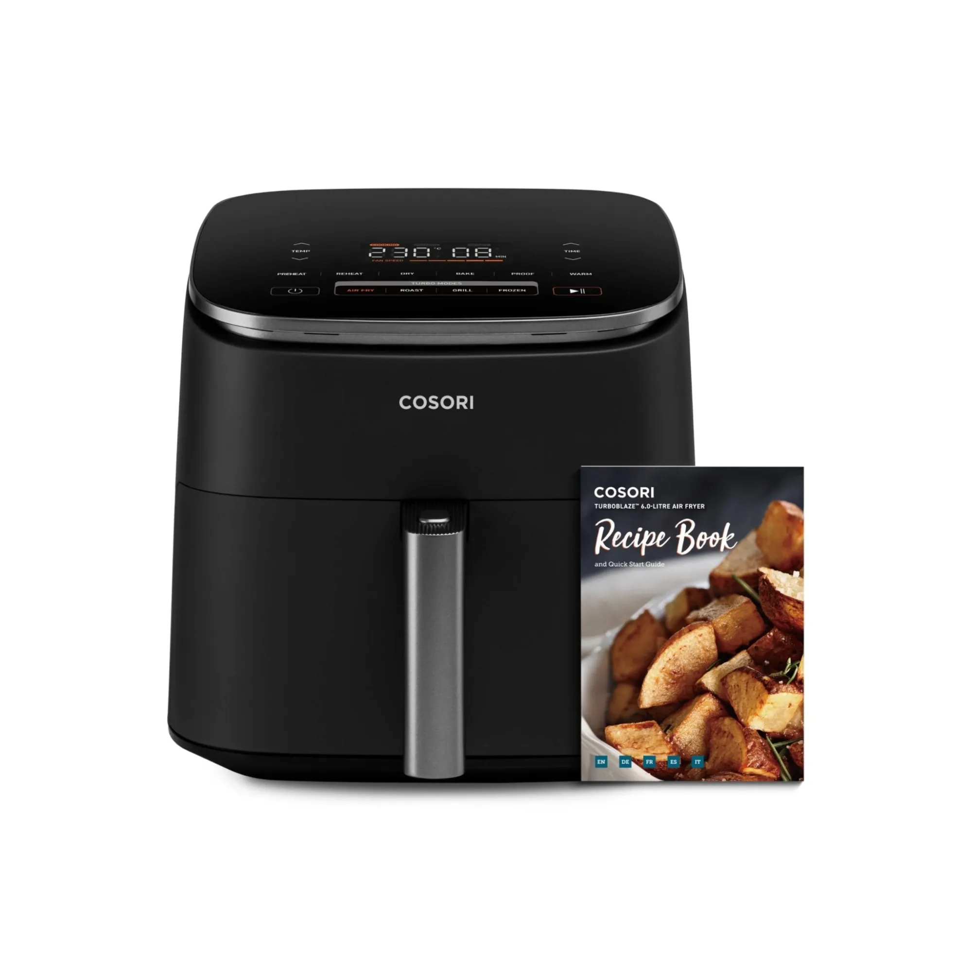 Friteuse à air chaud Cosori TurboBlaze 6,0 L Gris foncé