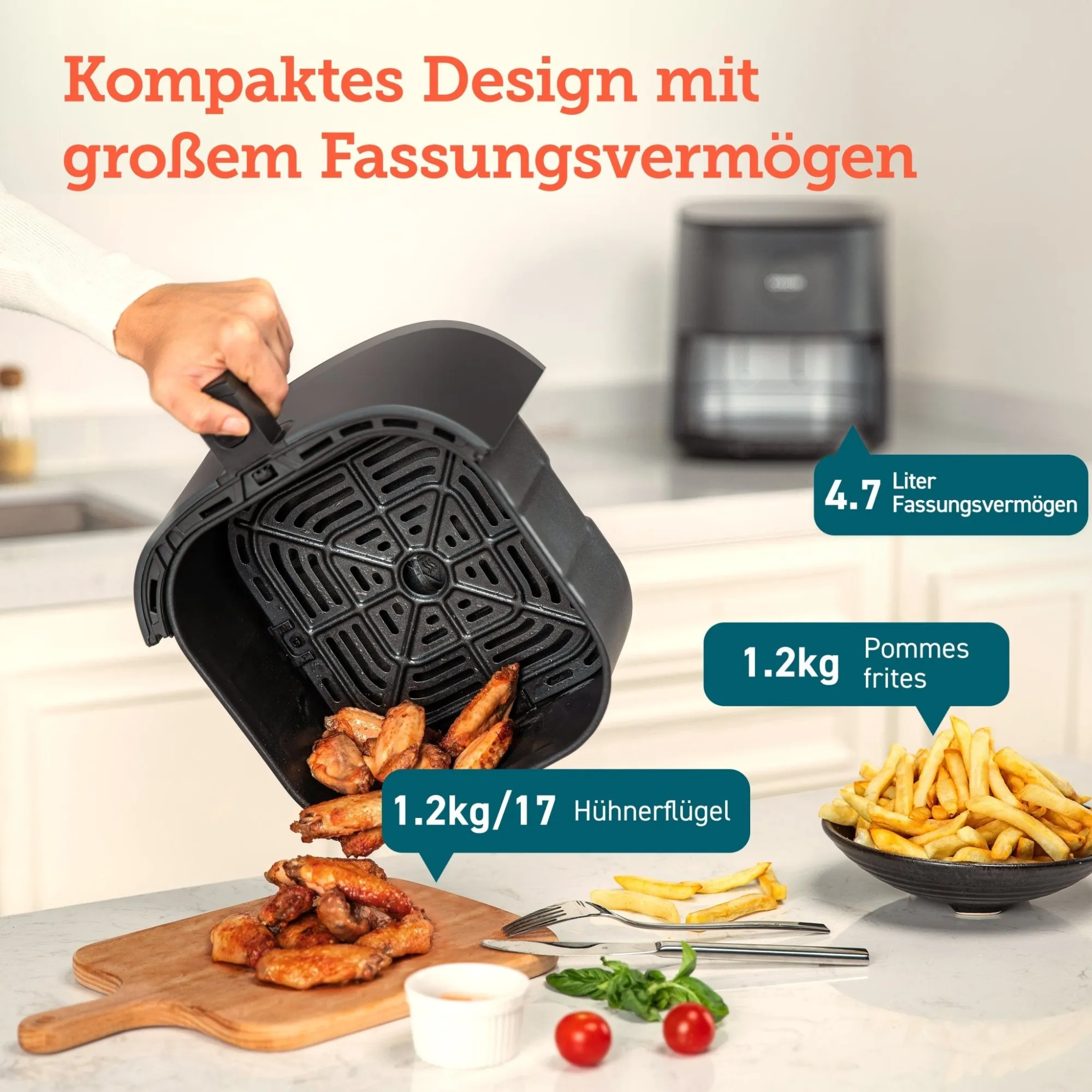 Friteuse à air chaud Cosori 4,7 L