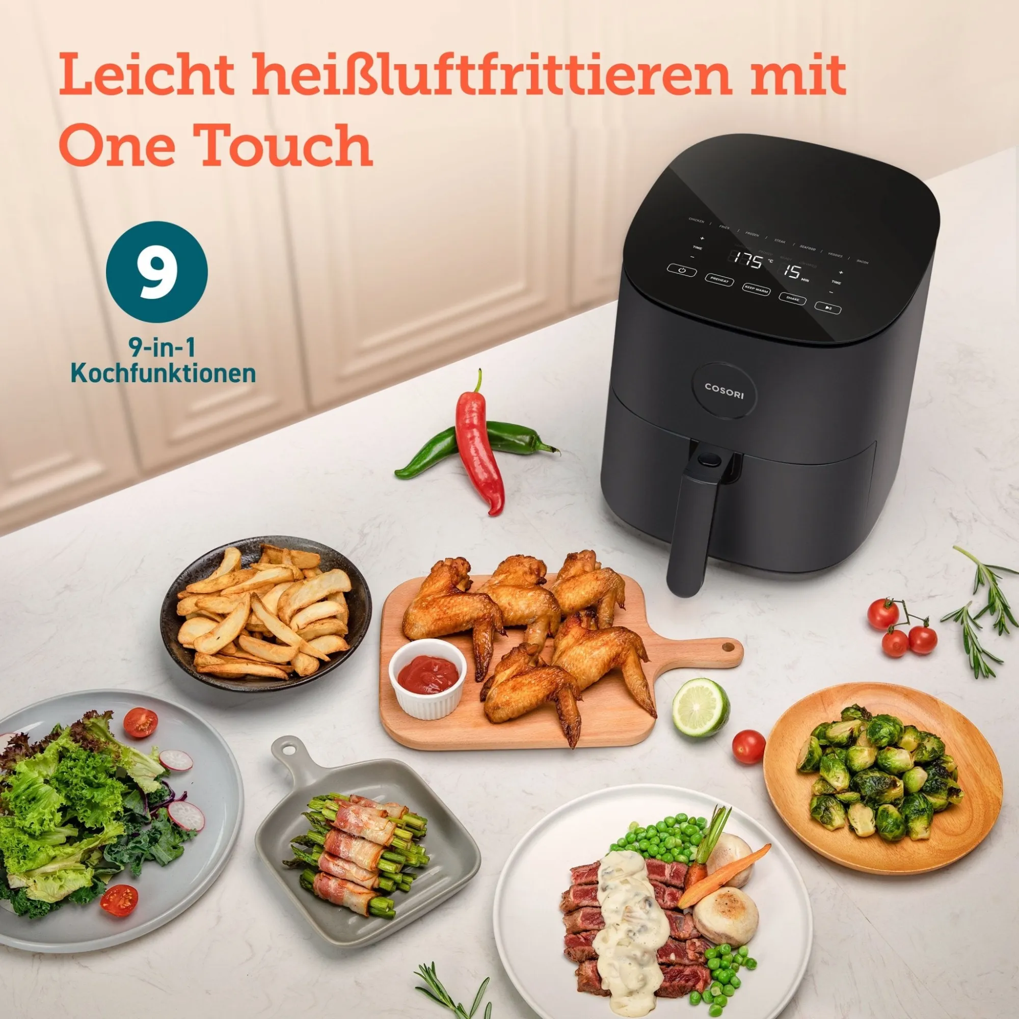 Friteuse à air chaud Cosori 4,7 L