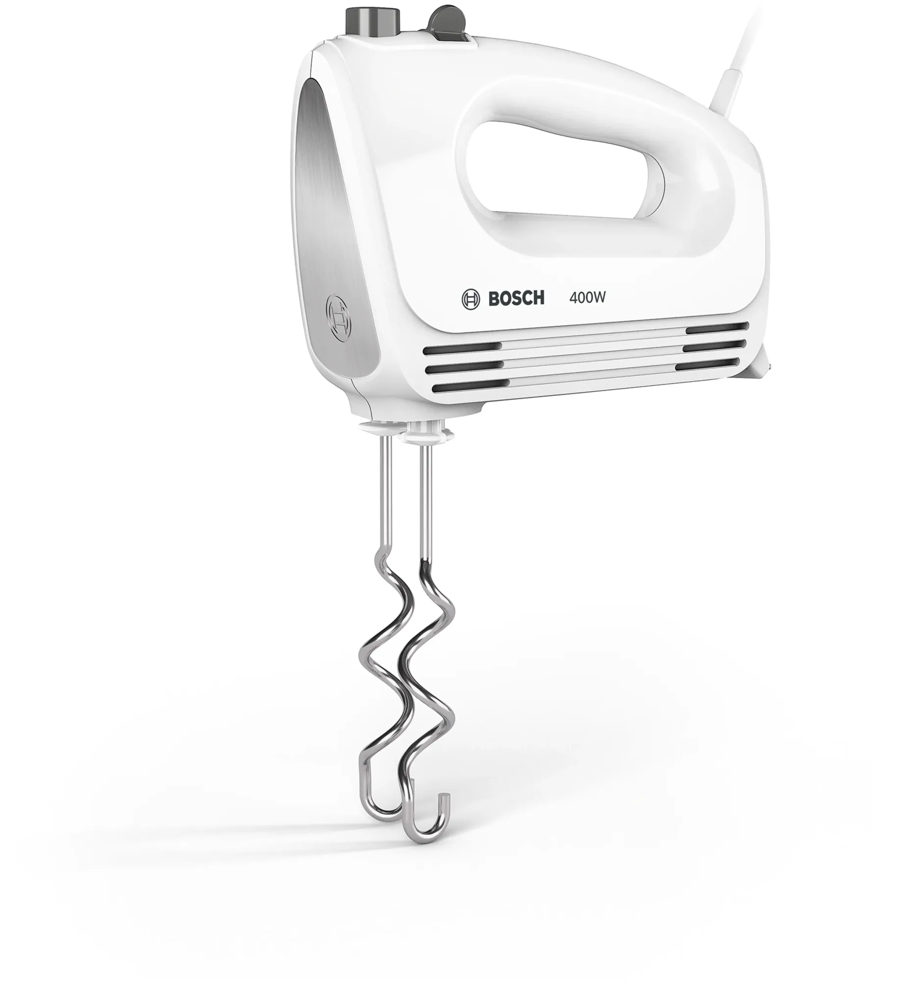 Batteur CleverMixx 400 W Blanc, Inox brossé MFQ24200
