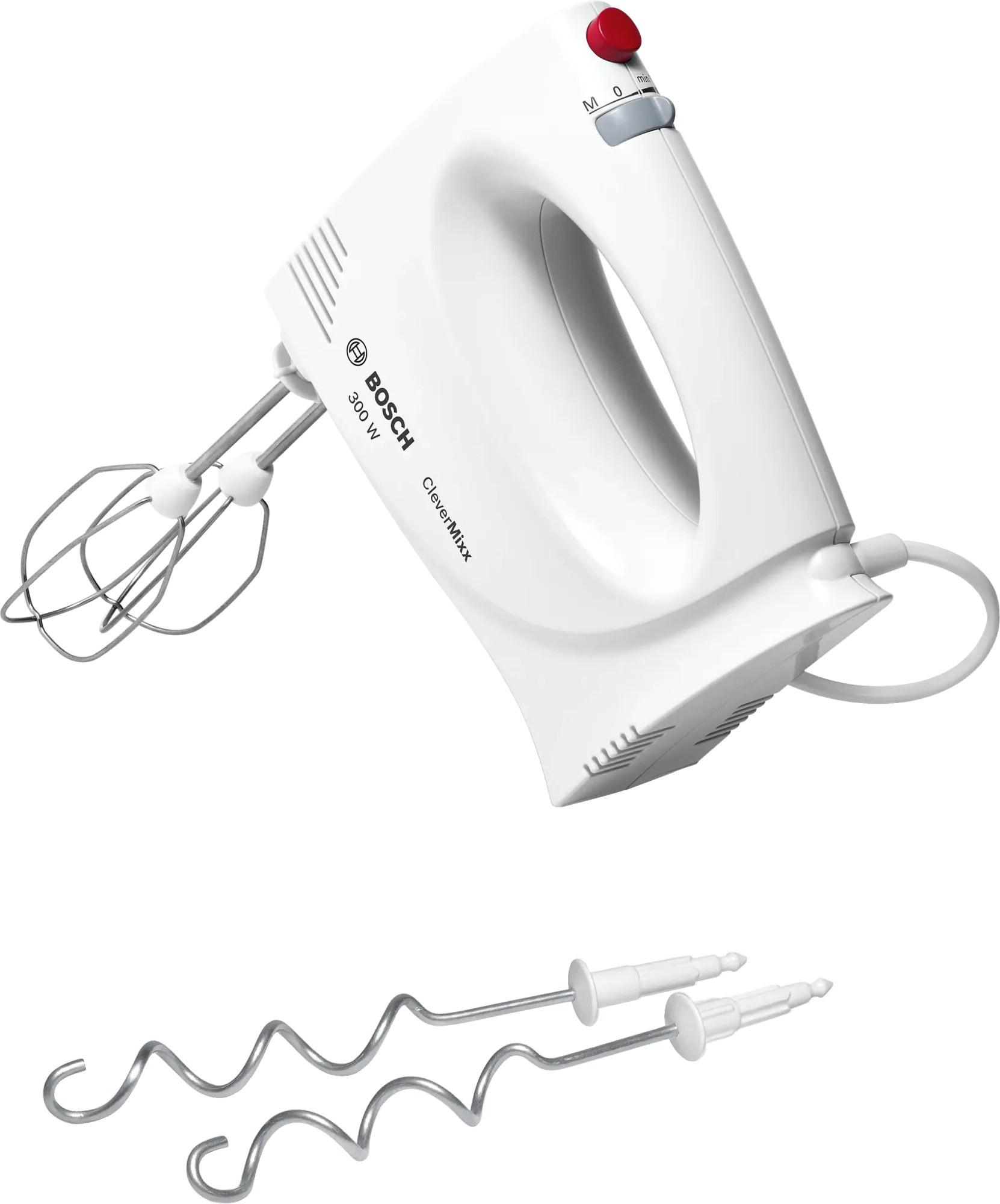 Batteur CleverMixx 300 W Blanc, rouge MFQ3010