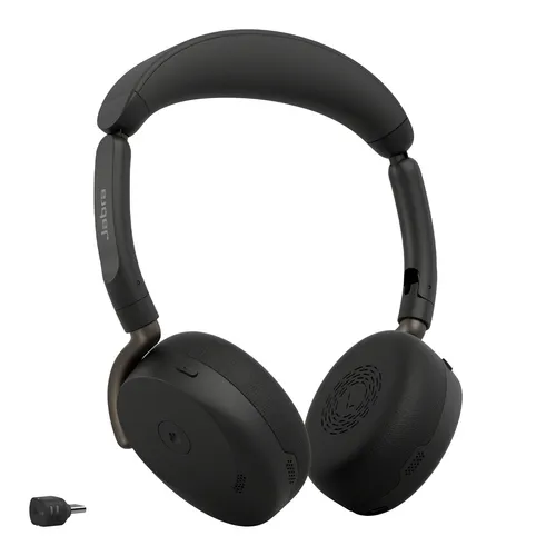 Jabra Evolve3 65 Flex Auricolare Wireless A Padiglione Ufficio USB tipo-C Bluetooth Nero