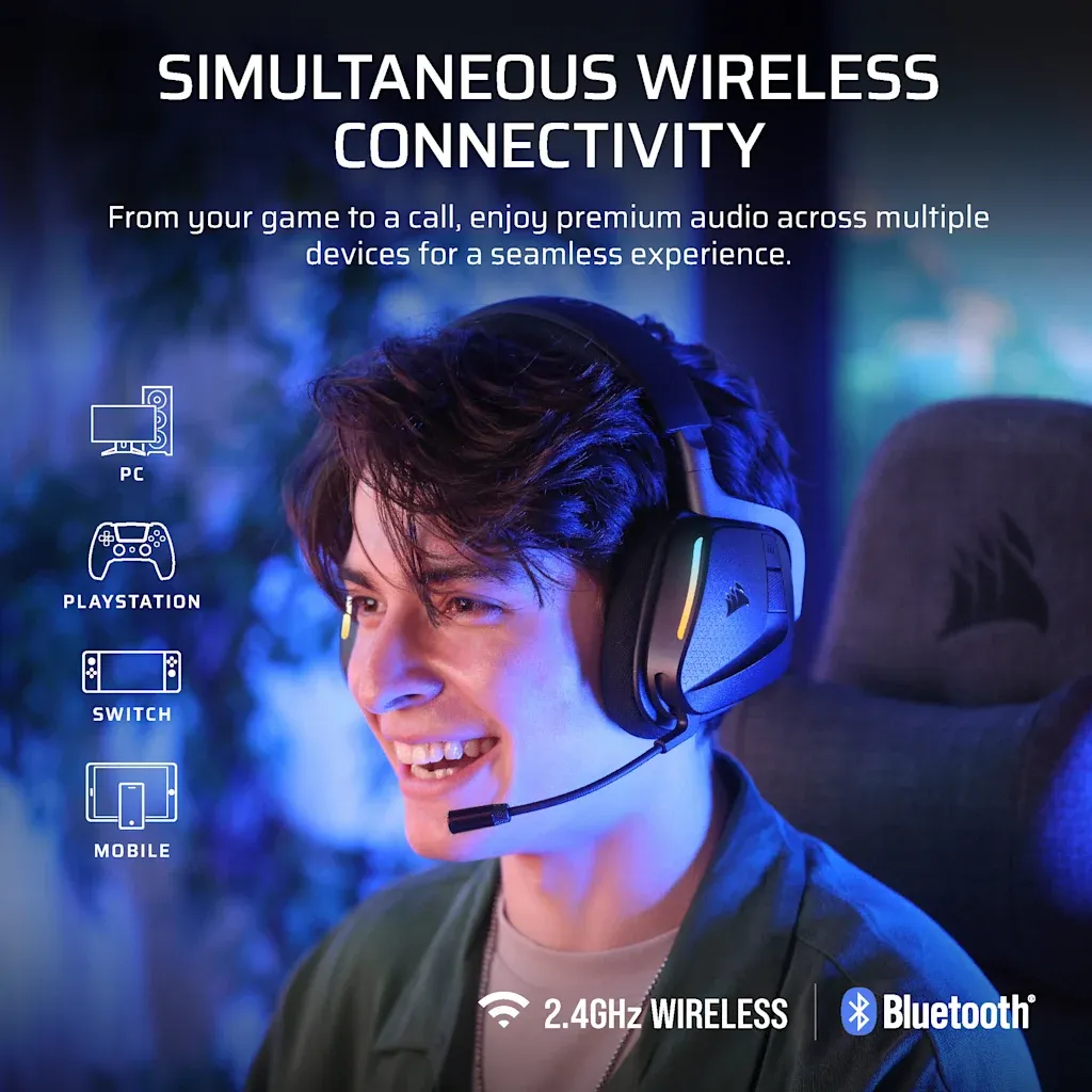 Casque gaming VOID v2 MAX SANS FIL - Carbone