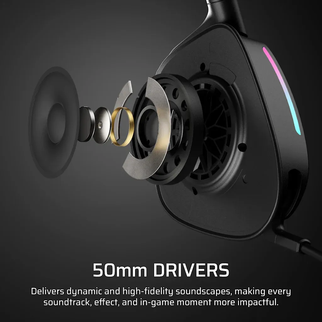 Casque gaming VOID v2 MAX SANS FIL - Carbone