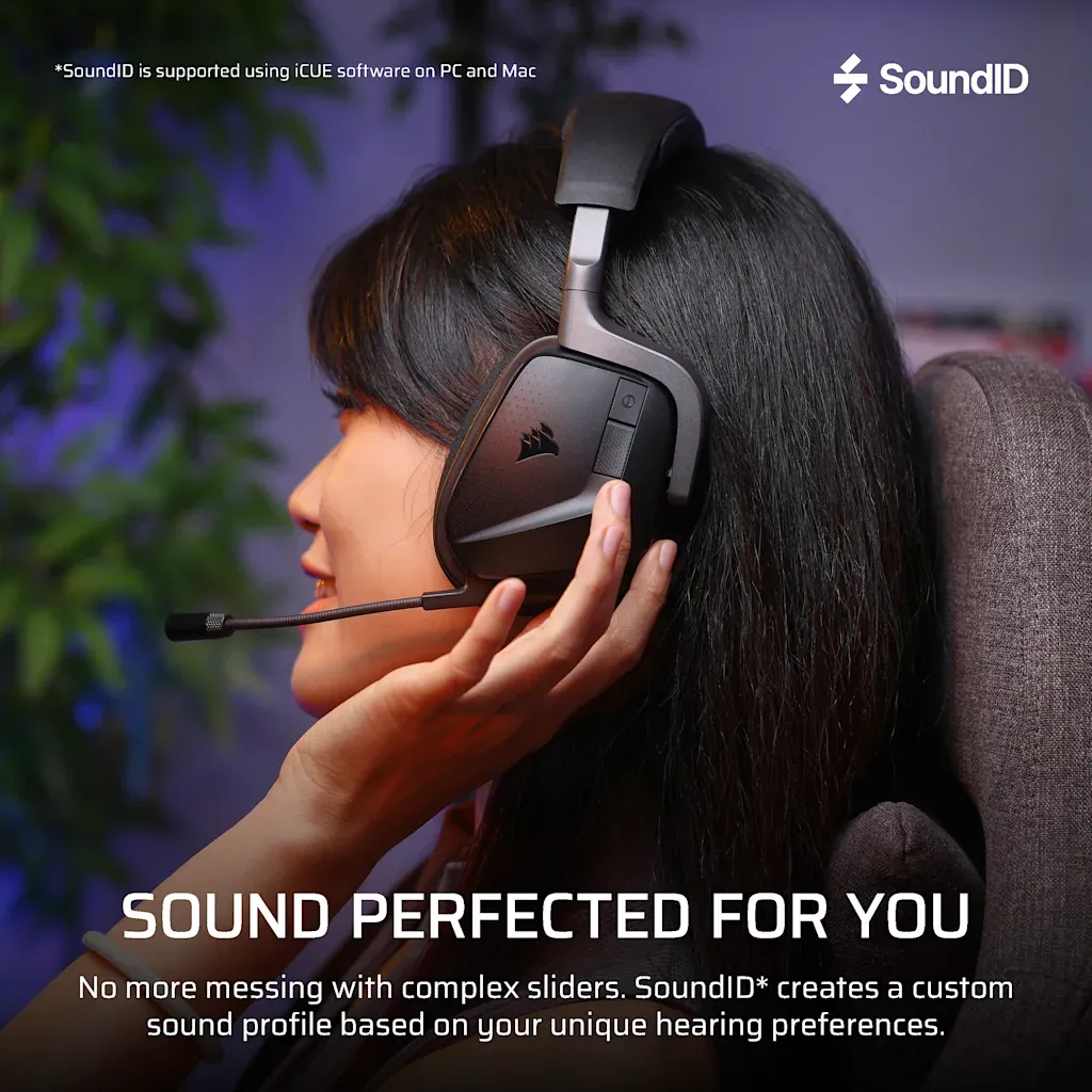 Casque gaming VOID v2 MAX SANS FIL - Carbone