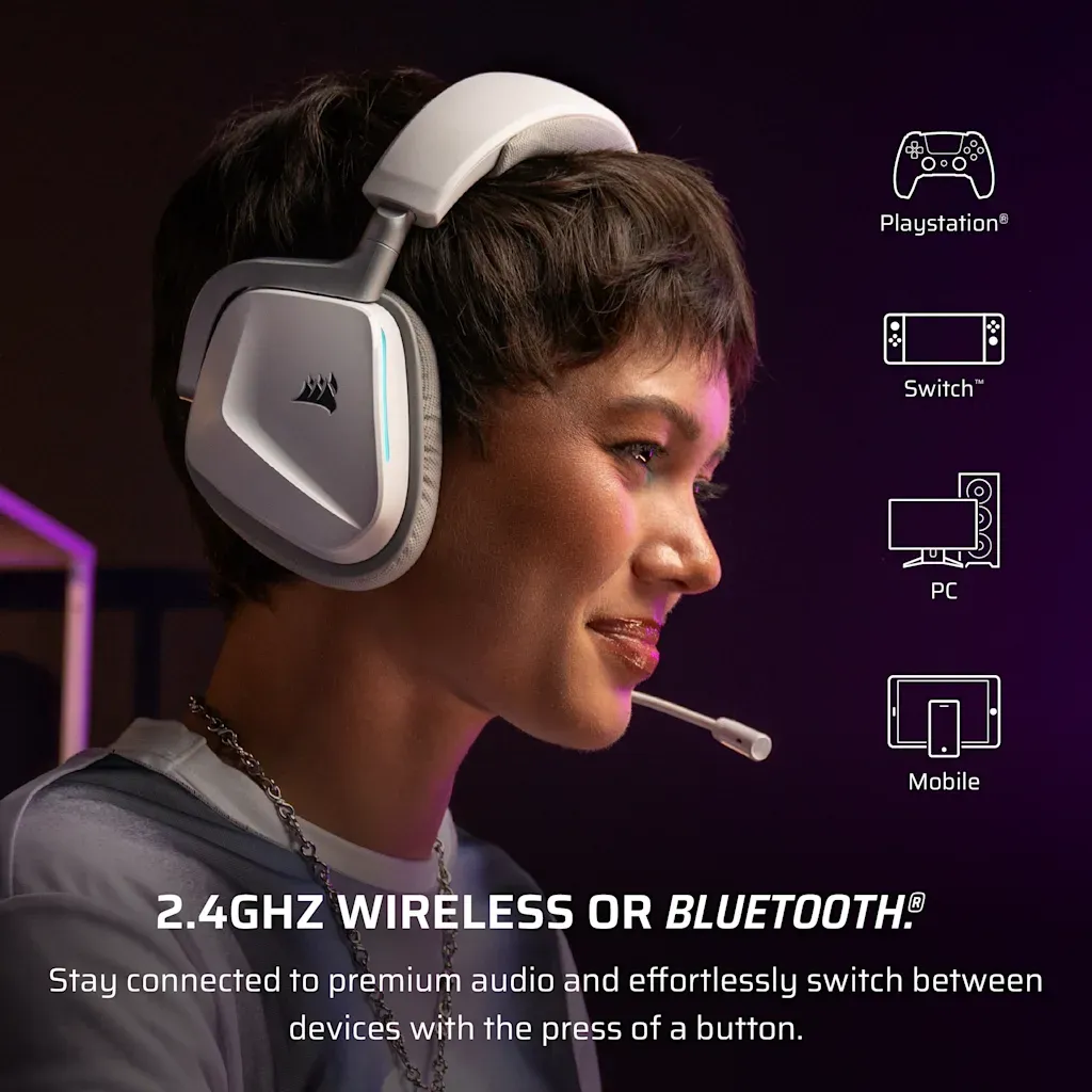 Casque de gaming VOID v2 WIRELESS - Blanc