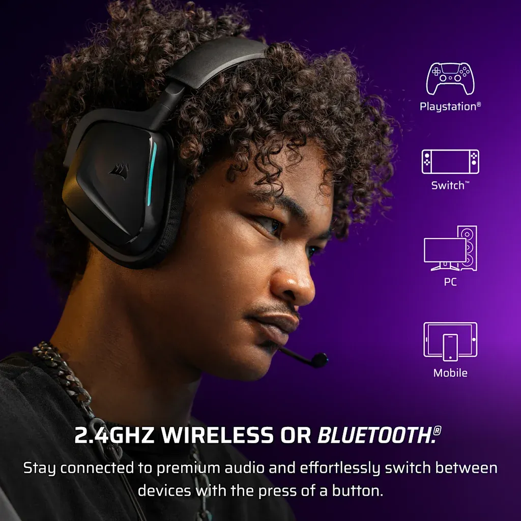 Casque de gaming VOID WIRELESS v2 - Carbone