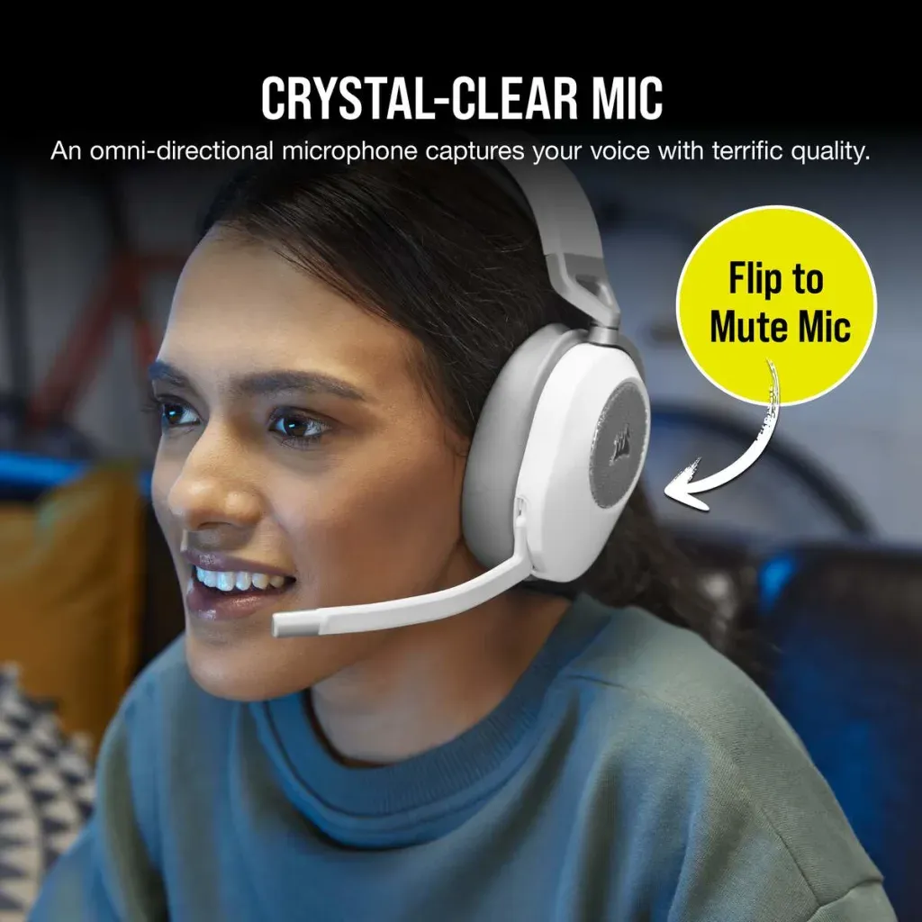 Casque gaming HS65 WIRELESS Blanc (UE)