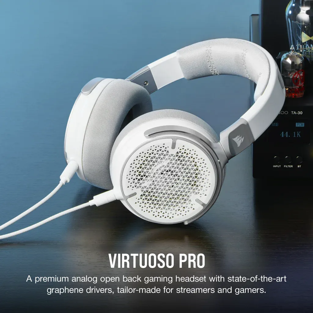 Casque gaming/streaming à conception ouverte VIRTUOSO PRO - Blanc (UE)