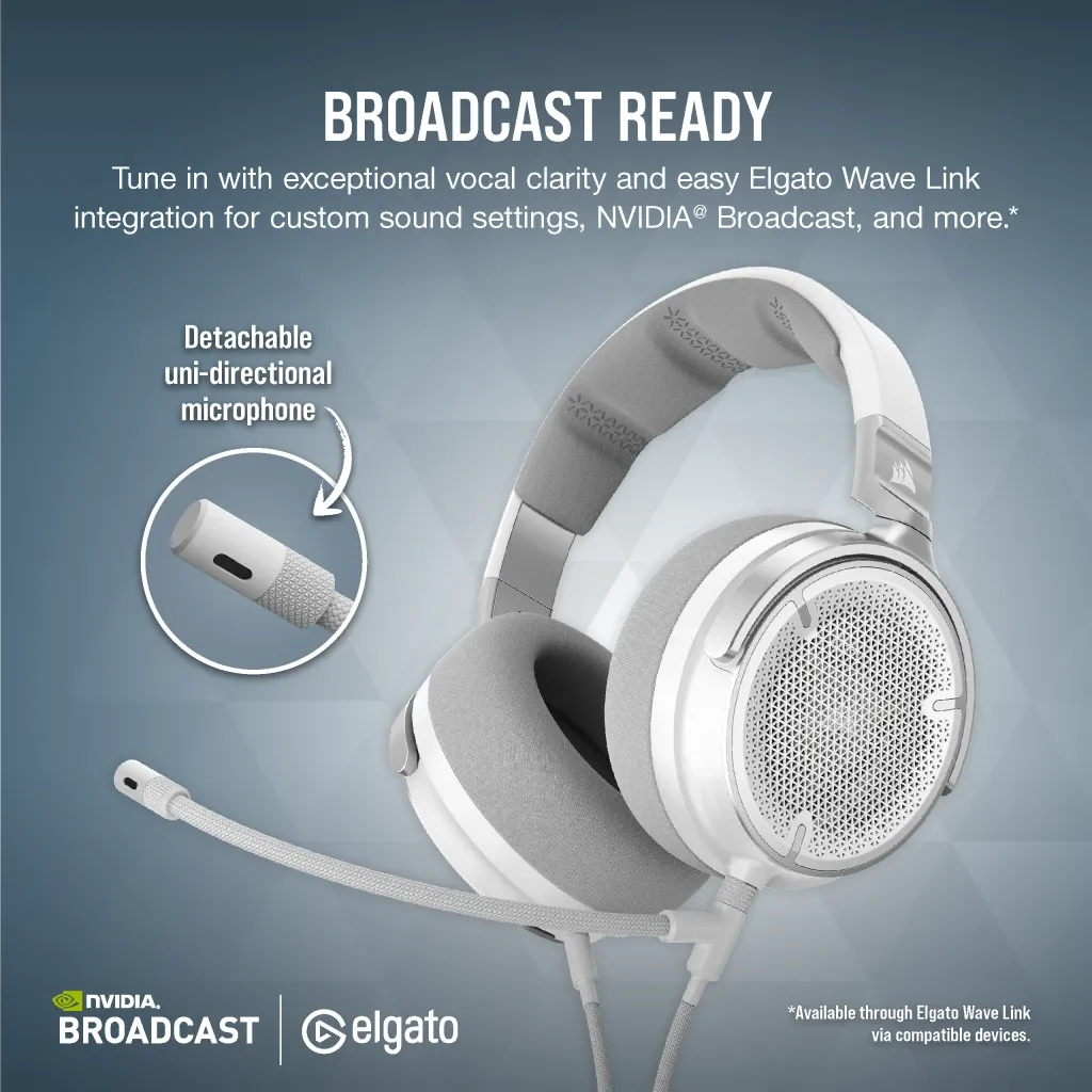Casque gaming/streaming à conception ouverte VIRTUOSO PRO - Blanc (UE)