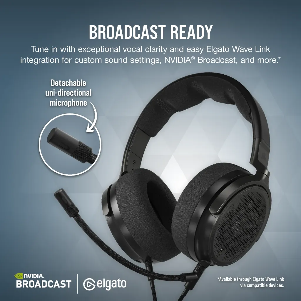 Casque gaming/streaming à conception ouverte VIRTUOSO PRO - Carbone (UE)
