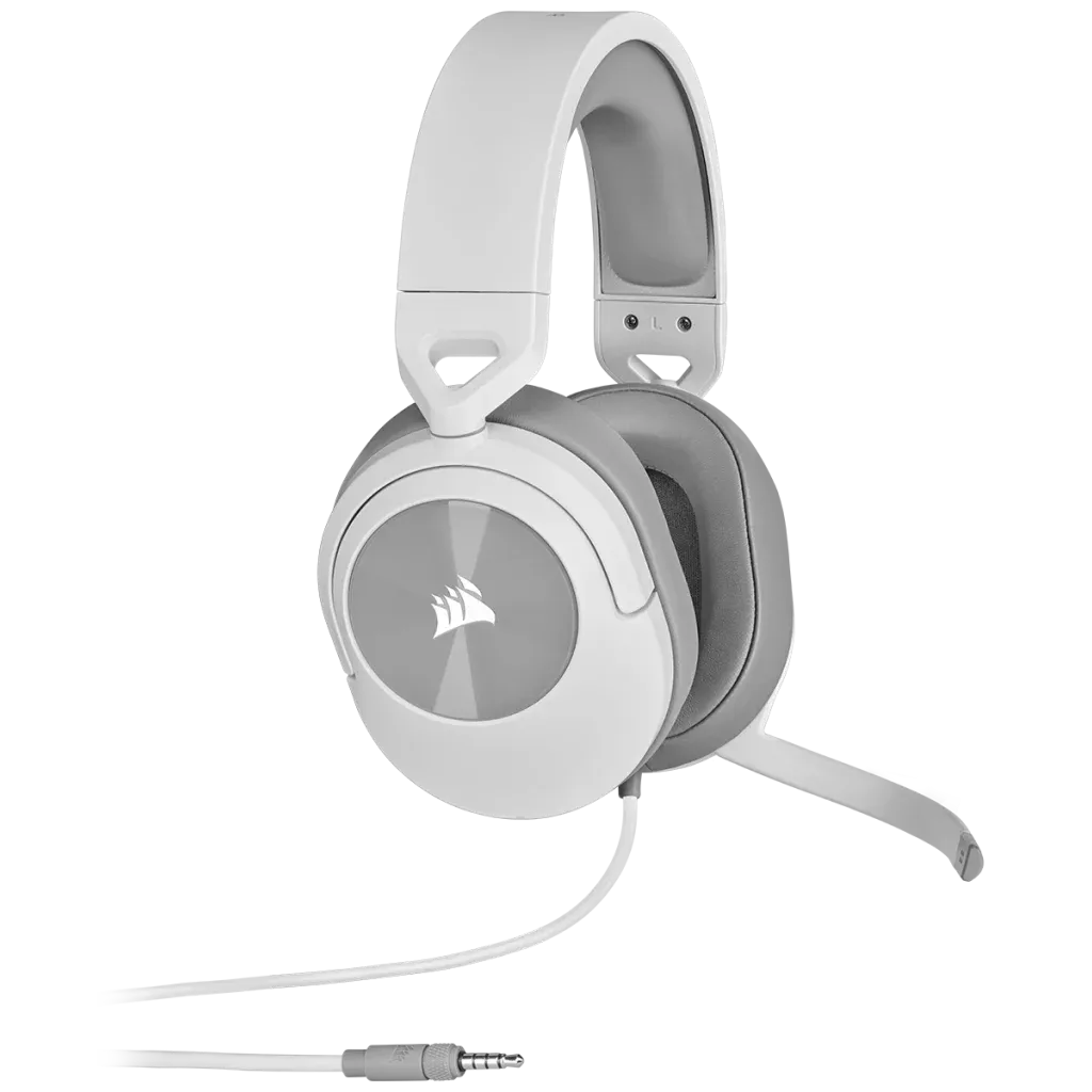 Casque gaming filaire HS55 SURROUND Blanc