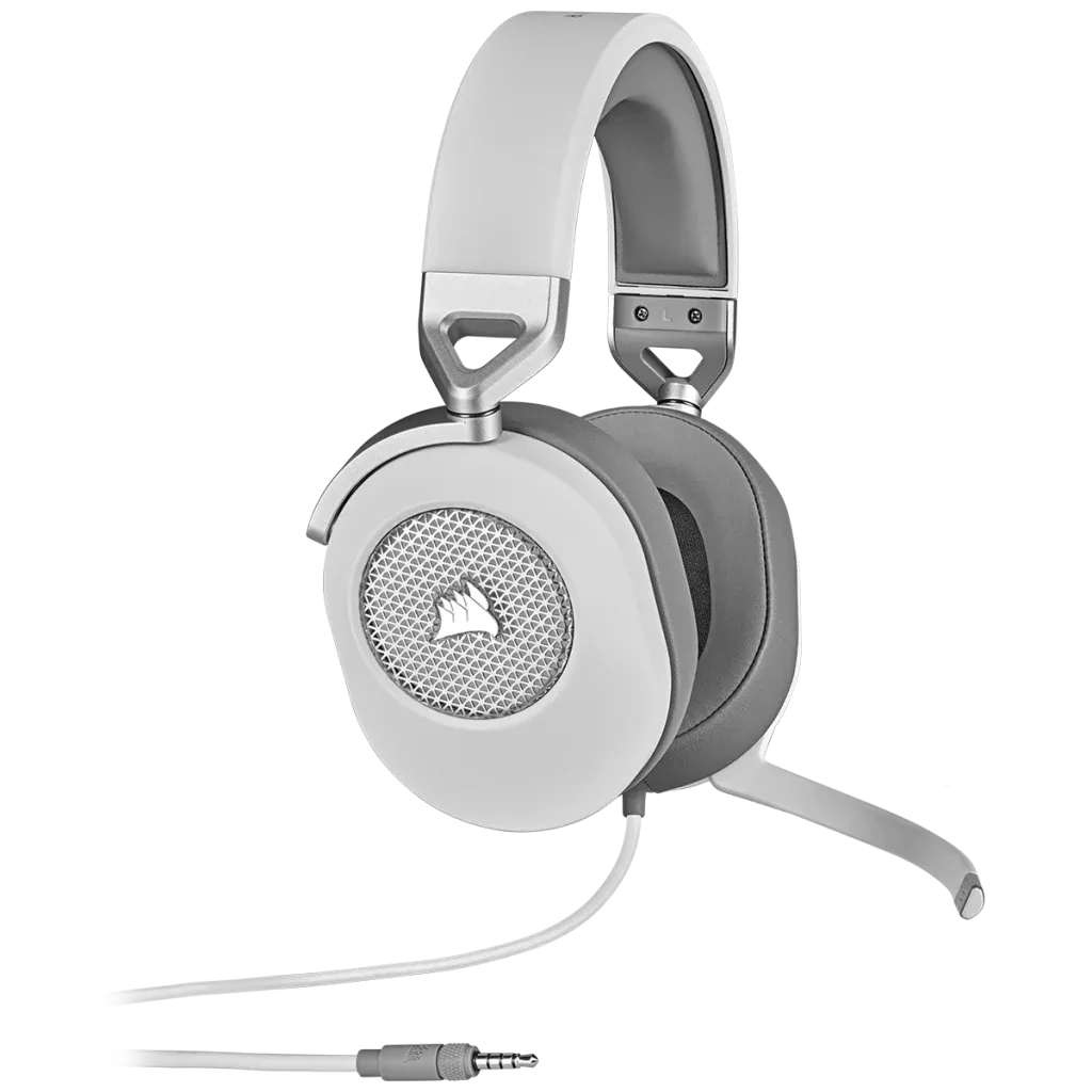 Casque gaming filaire HS65 SURROUND Blanc