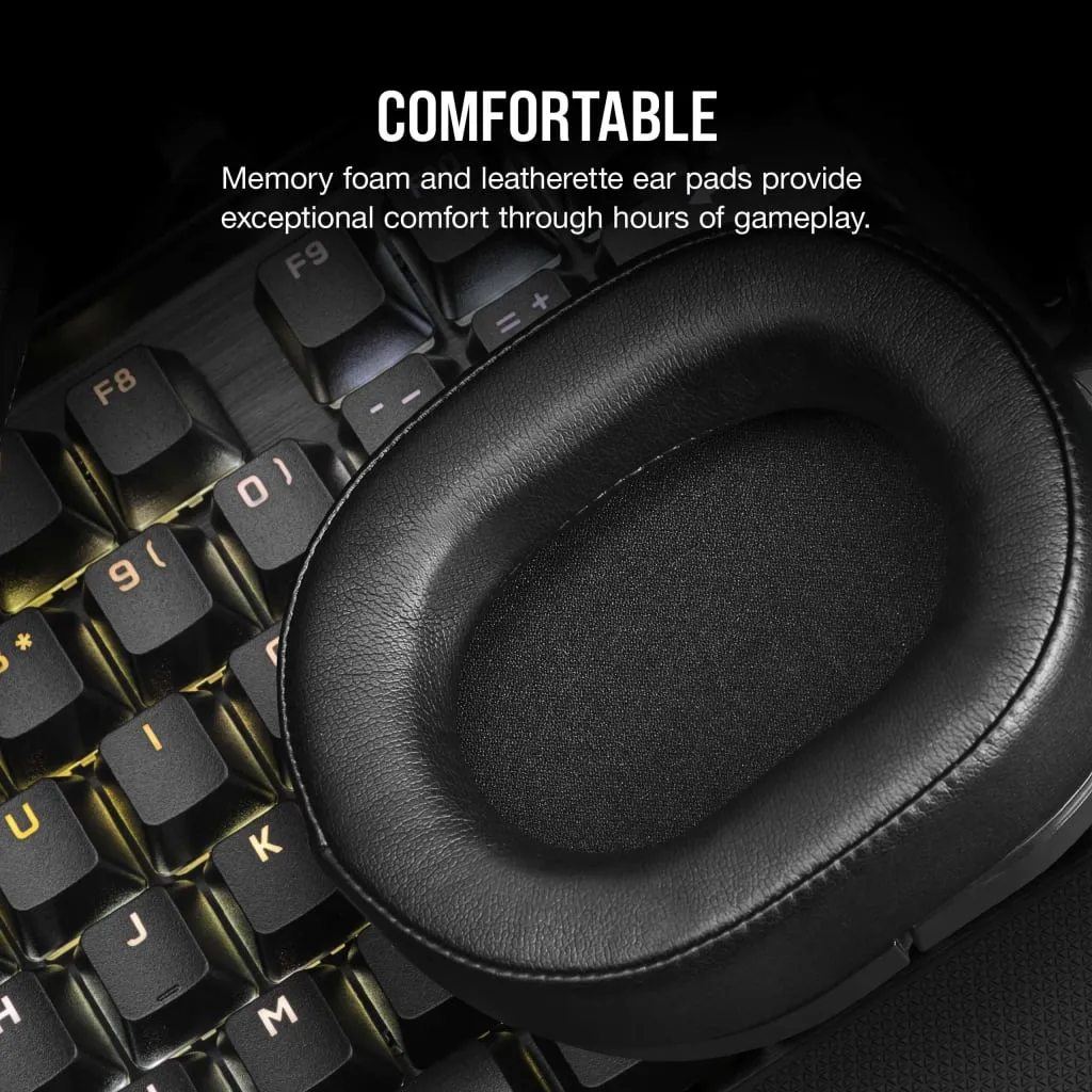 Casque gaming filaire HS55 STEREO Carbone