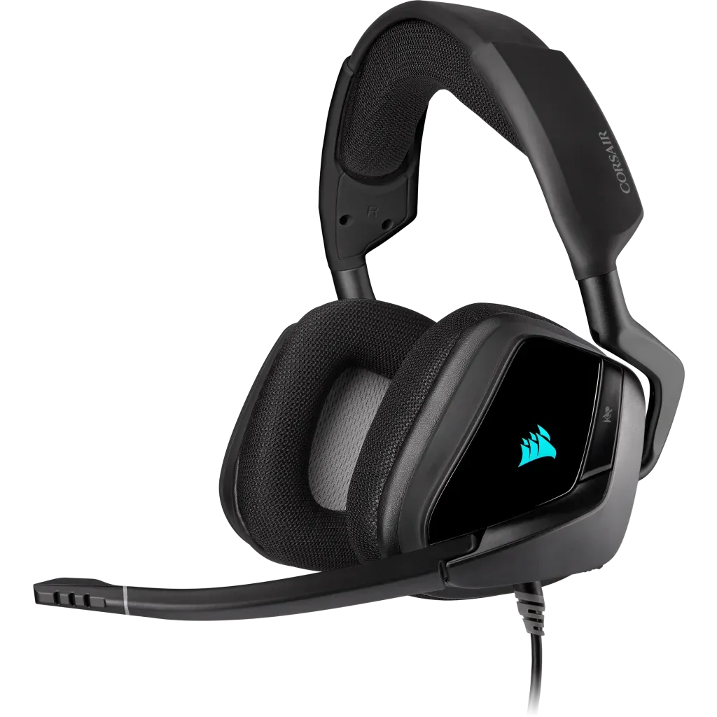 Casque gaming premium VOID RGB ELITE USB avec son surround 7.1 Carbone