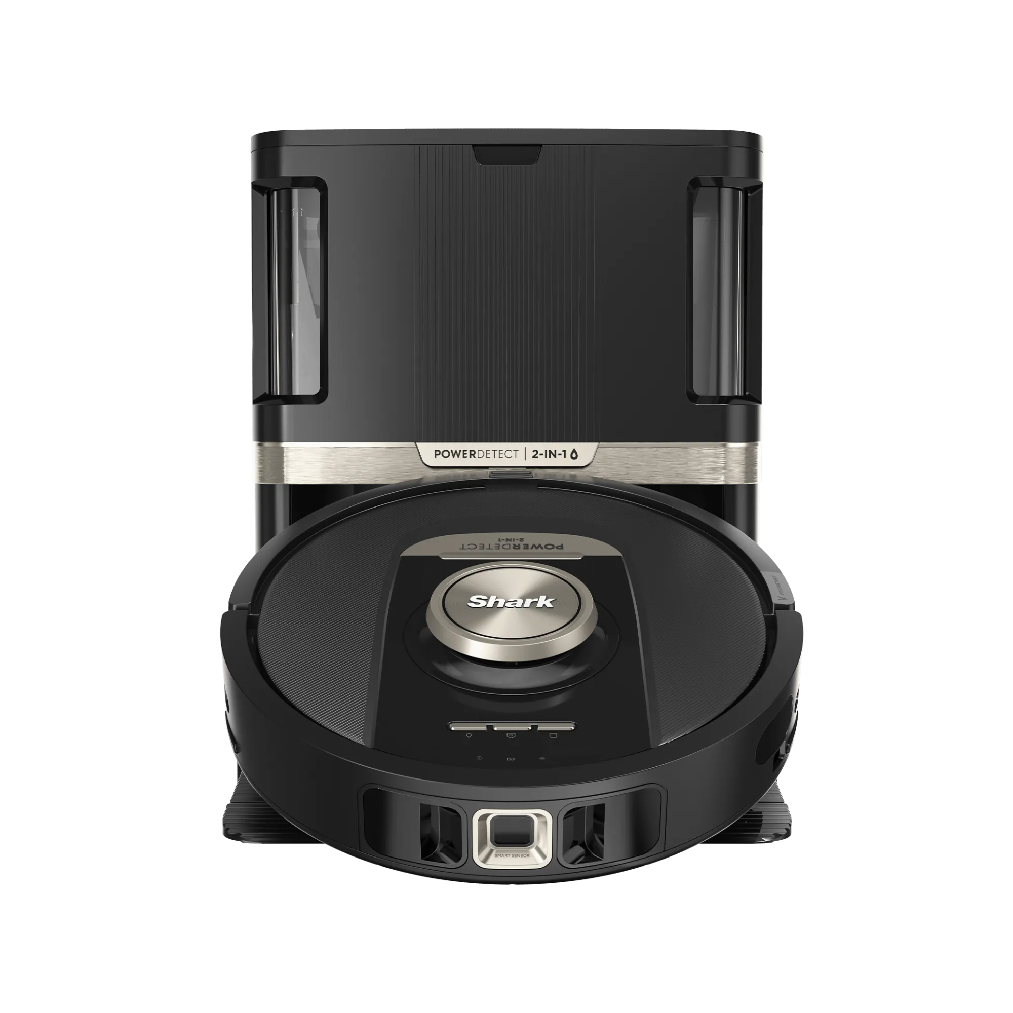 Robot aspirateur et laveur Shark PowerDetect NeverTouch Pro autovidant et autoremplissant Noir