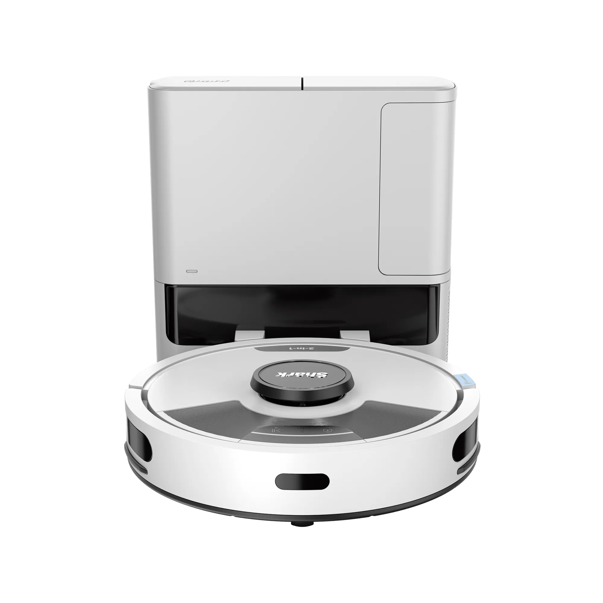 Robot aspirateur et laveur Shark Matrix Plus 2-en-1 avec autovidage Blanc