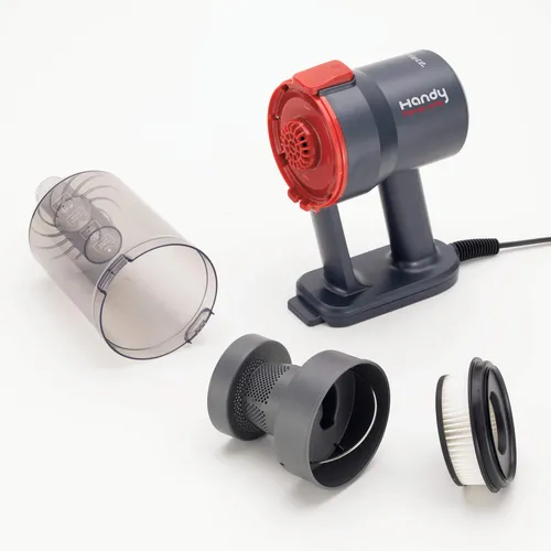 Ariete 2708/00 Aspiradora escoba 2 en 1 Corriente alterna Secar HEPA Sin bolsa 0,6 L 600 W Negro