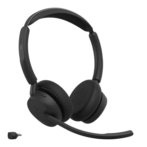 Jabra Evolve3 45 Kopfhörer Kabellos Kopfband Büro/Callcenter USB Typ-C Bluetooth Schwarz