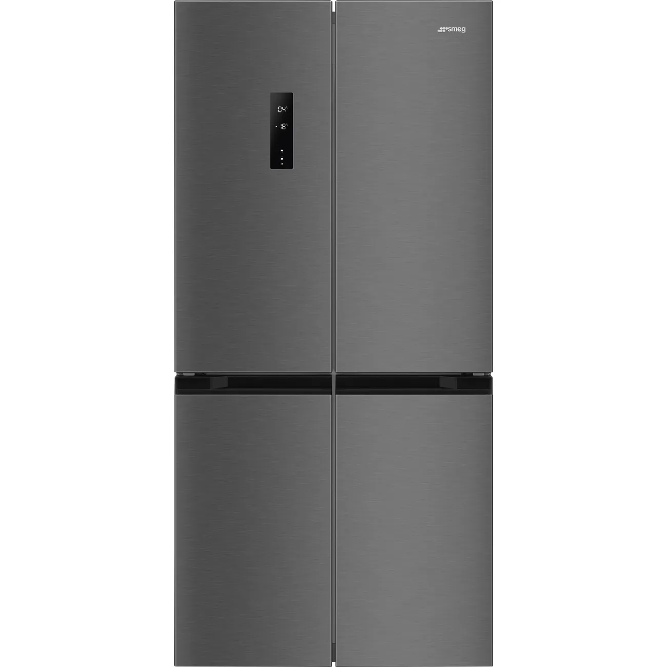 Réfrigérateur 4 portes Dark Grey Inox Look Esthétique Universel FQI48KD
