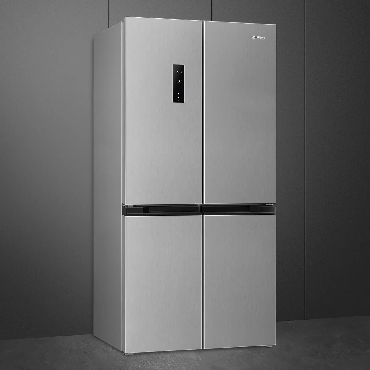 Réfrigérateur 4 portes Inox Look Esthétique Universel FQI48XD