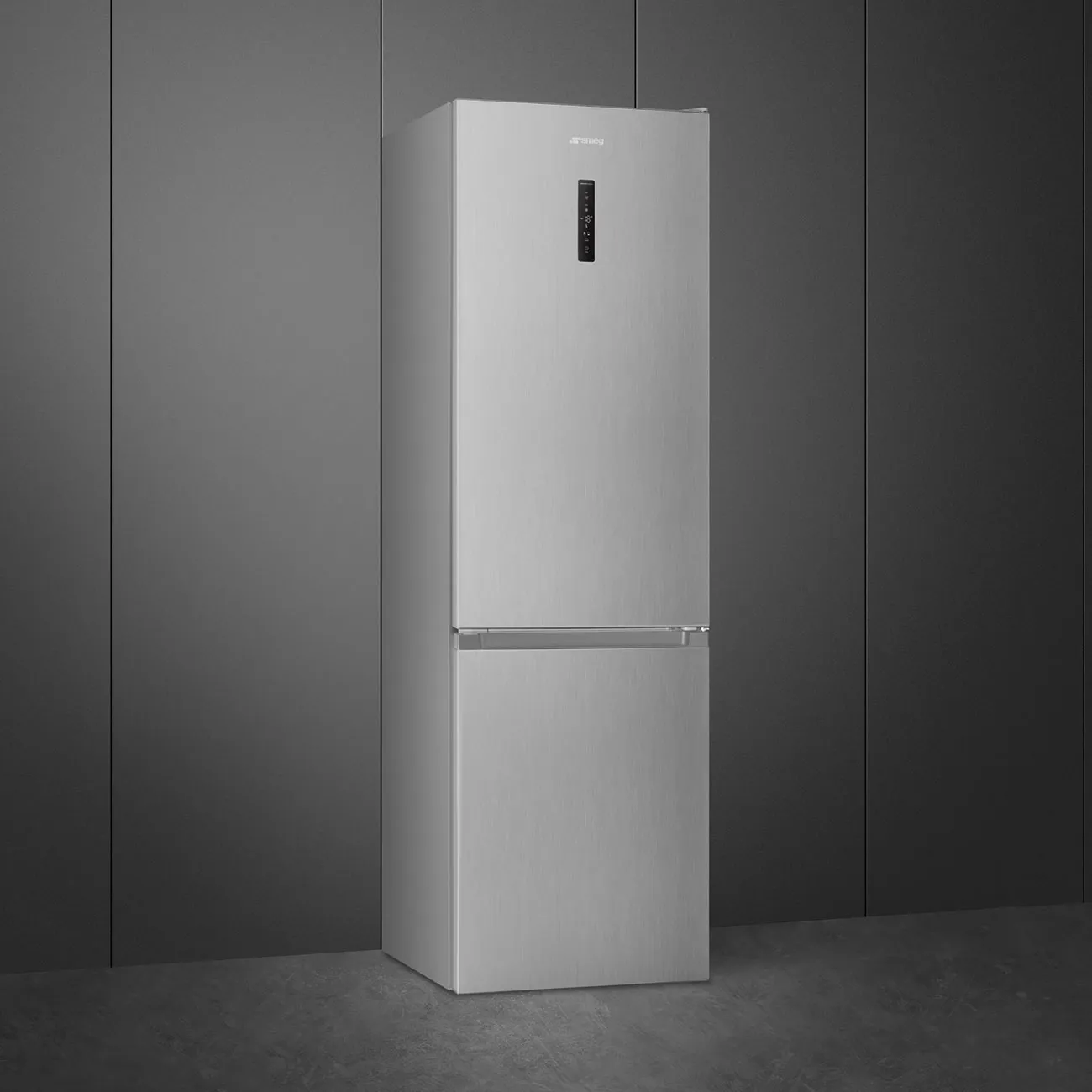 Réfrigérateur Combiné Inox Look Esthétique Universel RC18XDND