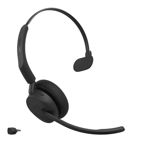 Jabra Evolve3 45 Kopfhörer Kabellos Kopfband Büro/Callcenter USB Typ-C Bluetooth Schwarz