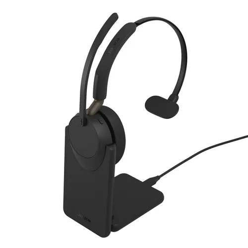 Jabra Evolve3 65 Headset Draadloos Hoofdband Kantoor/callcenter USB Type-C Bluetooth Zwart