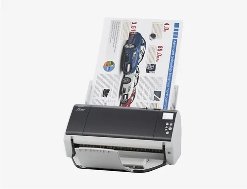 Ricoh fi-7460 Alimentador automático de documentos (ADF) + escáner de alimentación manual 600 x 600 DPI A3 Gris, Blanco