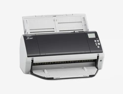 Ricoh fi-7460 Alimentador automático de documentos (ADF) + escáner de alimentación manual 600 x 600 DPI A3 Gris, Blanco