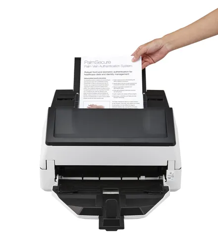 Ricoh fi-7600 Alimentador automático de documentos (ADF) + escáner de alimentación manual 600 x 600 DPI A3 Negro, Blanco