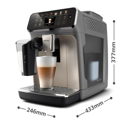 Philips 4400 Series Series 4400 LatteGo EP4446/70 Macchina per caffè completamente automatica