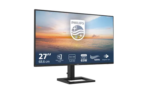 Philips Serie 1000 27E1N1300AE/00 Monitor PC 68,6 cm (27") 1920 x 1080 Pixel Full HD LCD Nero
