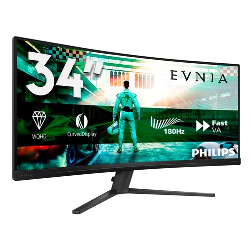 Philips Evnia 34M2C3500L/00 Monitor PC 86,4 cm (34") 3440 x 1440 Pixel Wide Quad HD LCD Nero