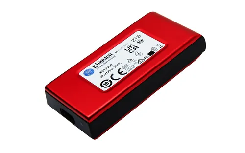 Kingston Technology 2TB SSD externo XS1000 USB 3.2 Gen 2, Rojo