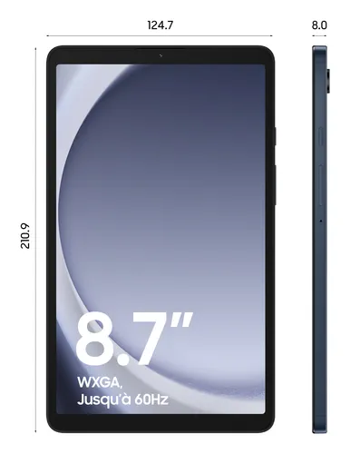 Samsung Galaxy Tab SM-X110 Mediatek 64 Go 22,1 cm (8.7") 4 Go Wi-Fi 5 (802.11ac) Android 13 Marine