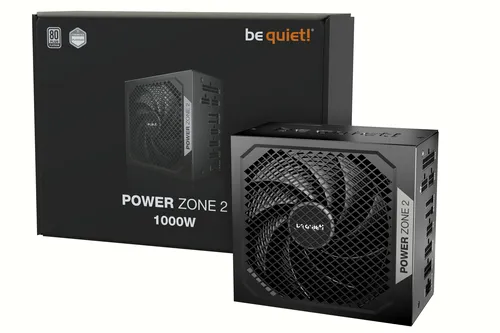 be quiet! POWER ZONE 2 1000W unidad de fuente de alimentación 20+4 pin ATX ATX Negro
